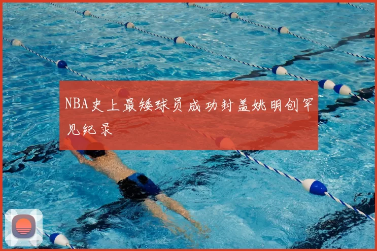 NBA史上最矮球员成功封盖姚明创罕见纪录